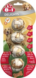 8in1 Delight Balls Small Tavuklu Köpek Ödülü - 8in1