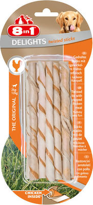 8in1 Delight Twisted Sticks Tavuklu Köpek Ödülü - 1