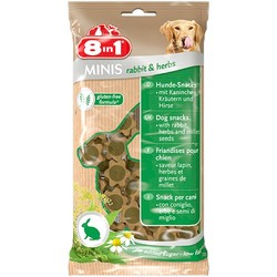 8in1 Minis Rabbit Herbs Köpek Ödülü 100 Gram - 8in1