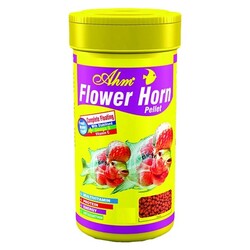 Ahm Flower Horn Pellet Balık Yemi 1000 ML - Ahm Marin