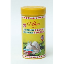 Ahm Spirulina Garlic Sarımsaklı Yem 100 Gr. - Ahm Marin