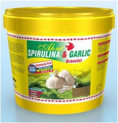 Ahm Marin - Ahm Spirulina Garlic Sarımsaklı Yem 3000 Gr