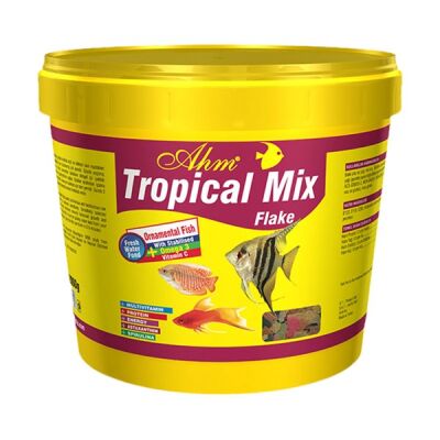 Ahm Tropical Mix Flake Pul Yem 100 ML - 1