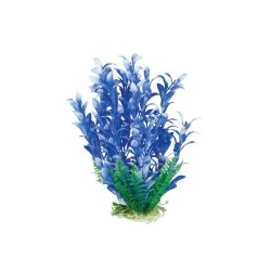 Chicos - Akvaryum Beyaz Mor Plastik Bitki 20-25 Cm
