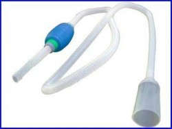 Akvaryum Dip Sifonu Küçük Boy Pompalı - Nubios