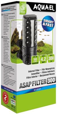 Aquael Asap Filter 300 Akvaryum İç Filtre - 1