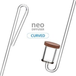 Aquario Co2 Diffuser Curved Original L 24 mm - Aquario