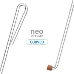 Aquario Co2 Diffuser Curved Tiny SS 8 mm - Aquario
