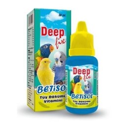 Deep - Deep Fix Betisol Kuşlar İçin Tüy Dökümü Vitamini 30 ML