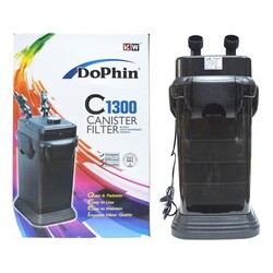 Dolphin C-1300 Akvaryum Dış Filtre 1300 Lt/S - Dophin