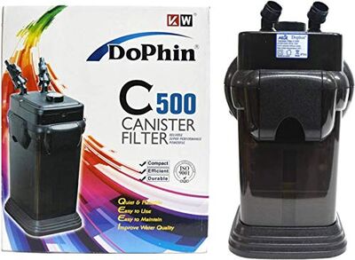 Dolphin C-500 Akvaryum Dış Filtre 500 Lt Saat Dolu - 1