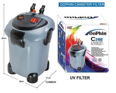Dophin C2400 Akvaryum Dış Filtre 3100 L/S - 1