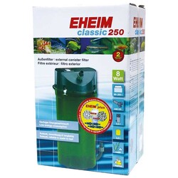 Eheim - Eheim Classic 250 2213-05 Dış Filtre Dolu+Musluklu 440 L/H