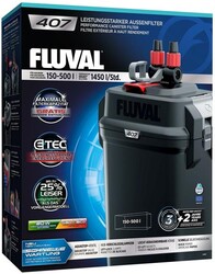 Fluval 407 Akvaryum Dış Filtre 1450 L/H Tam Dolu - Fluval