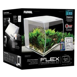 Fluval Flex White 57L Akvaryum - Fluval