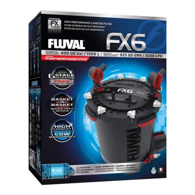 Fluval FX6 Akvaryum Dış Filtre 3500Lt/Saat - 1