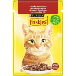 Friskies Sığır Etli Yaş Kedi Maması 85 Gr - Purina