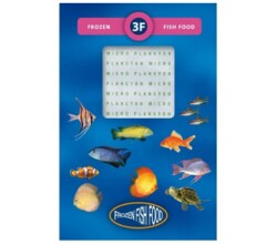 Frozen Fish Food Dondurulmuş Micro Plankton 6x100 Gr - 3F Frozen