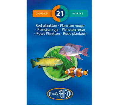 Frozen Fish Food Dondurulmuş Red Plankton 6x100 Gr. - 1