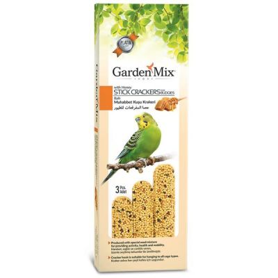 Gardenmix Muhabbet Kuşu Krakeri Ballı 3 Adet - 1