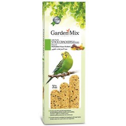 Gardenmix Muhabbet Kuşu Krakeri Meyveli 3 Adet - Garden Mix