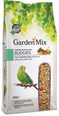 Gardenmix Platin Meyveli Muhabbet Kuşu Yemi 1000 Gr - 1