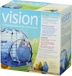 Hagen Vision Plastik Kuş Banyoluğu 16x15x14cm - Hagen