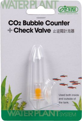 İsta CO2 Bubble Counter + Check Valve - 1