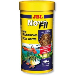 Jbl - Jbl Novo Fil Kurutulmuş Balık Yemi 100 ML