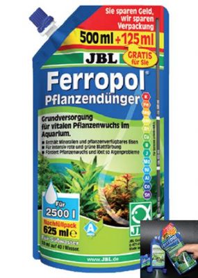 Jbl ProFlora Ferropol Sıvı Bitki Gübresi Refil 625 ML - 1