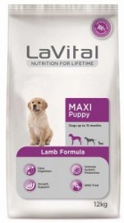 La Vital Büyük Irk Kuzu Etli Yavru Köpek Maması 12Kg - La Vital