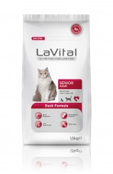 La Vital Ördek Etli Yaşlı Kedi Maması 1,5 KG - La Vital