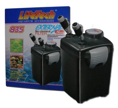Lifetech 835 Akvaryum Dış Filtre 1000lt/S Dolu - 1