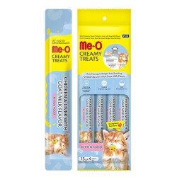 Me-O Creamy Kitten Tavuk Ciğer ve Keçi Sütlü Ödül Maması 4x15 Gr - Me-o