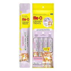 Me-O Creamy Kitten Ton Balıklı Keçi Sütlü Kedi Ödül Maması 4x15 Gr - Me-o
