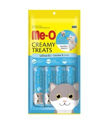 Me-O Creamy Tavuk ve Ciğerli Kedi Ödül Maması 4x15 Gr - Me-o