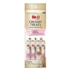 Me-O Gold Creamy Ton Balığı ve Turna Yemişli Kedi Maması 4x15Gr - Me-o