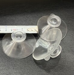 Meç Kedi Yatağı ve Dev Tutmalı Vantuz 7 cm 2 Adet - Meç