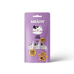 Mhauw Ciğerli Kedi Ödül Maması 4x15 Gr - Mhauw