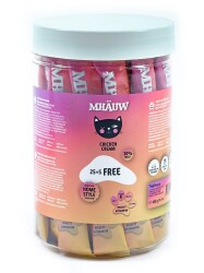 Mhauw Multi Vitaminli Kedi Ödül Maması 30x15 Gr Kutu - Tail&Paws