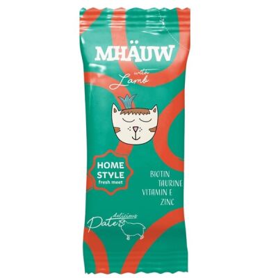 Mhauw Pouch Pate Lamb Kedi Yaş Maması 80 Gr - 1