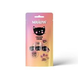 Mhauw Tavuklu Multi Vitaminli Kedi Ödül Maması 4x15 Gr - Tail&Paws
