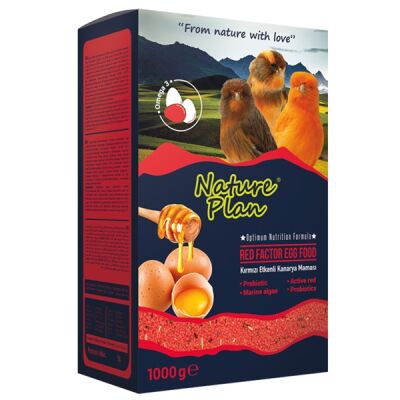 Nature Plan Kırmızı Etkenli Kanarya Maması 1000 Gram - 1