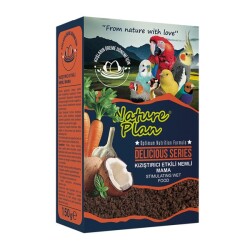 Nature Plan Kızıştırcı İçerikli Nemli Kuş Maması 150 Gram - Nature Plan