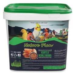 Nature Plan Nemli Kurtlu Kuş Maması 5 Kg - Nature Plan