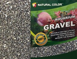 Natural Color - Naturel Color Siyah Quartz Akvaryum Kumu 2-4 mm 10 Kg