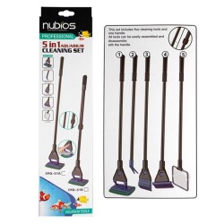 Nubios FPD-51B 5i1 Arada Akvaryum Temizleme Kiti 67 cm - Nubios