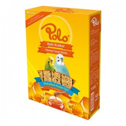 Polo Ballı Muhabbet Kuşu Krakeri 10 lu Paket - Polo