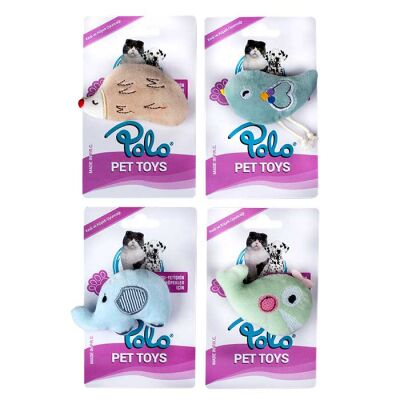 Polo Peluş Hayvanlar Kedi Oyuncağı 8 Cm - 1