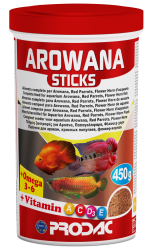 PRODAC-AROWANA STICKS 1200ML450GR - Prodac